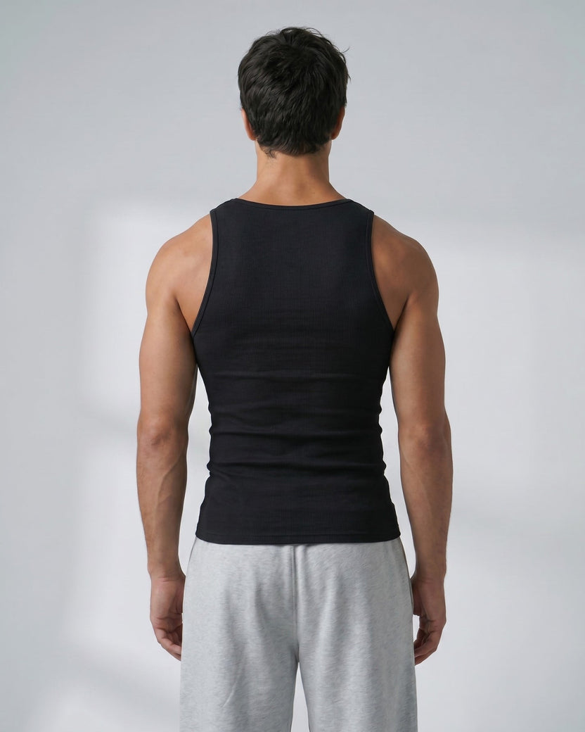 Camiseta de tirantes elástica